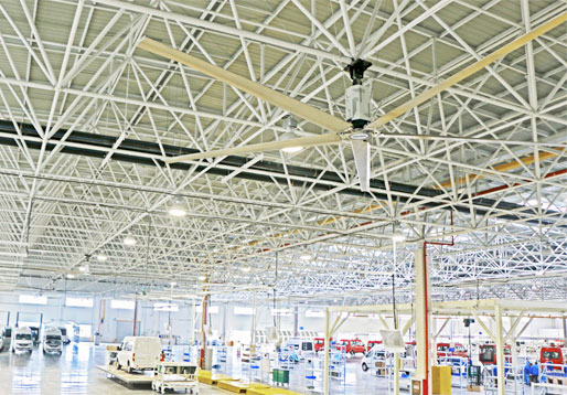 工廠(chǎng)車(chē)間工業(yè)大風(fēng)扇方案