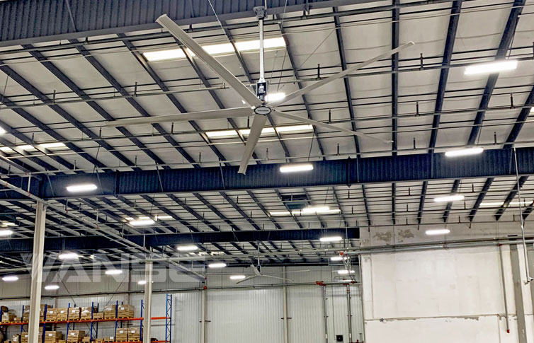 上海百世物流倉(cāng)庫(kù)工業(yè)大風(fēng)扇