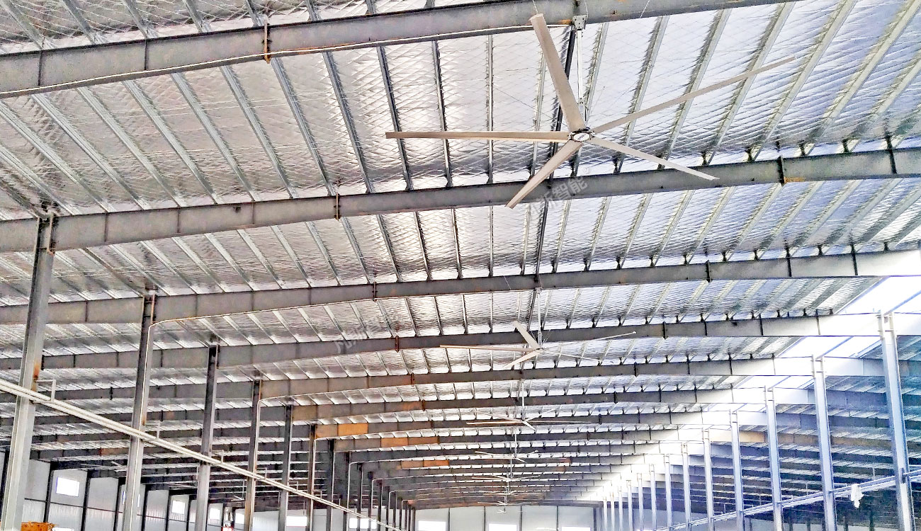 北汽集團汽車座椅生產(chǎn)車間工業(yè)吊扇