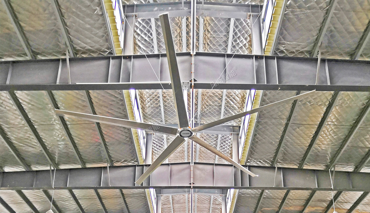 北汽集團汽車座椅生產(chǎn)車間工業(yè)吊扇